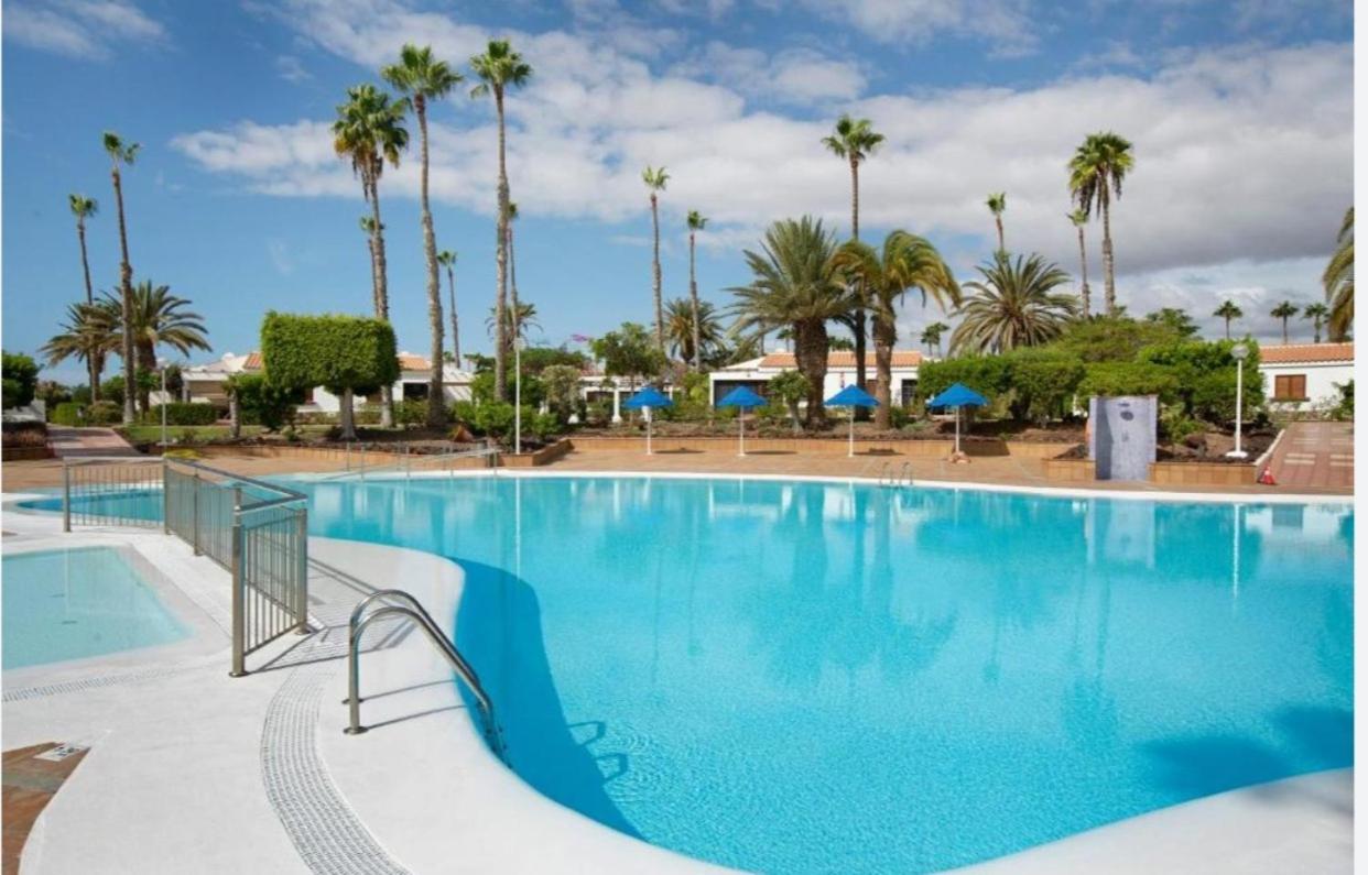 Bungalow tropical con piscina y aire acondicionado Maspalomas  Exterior foto